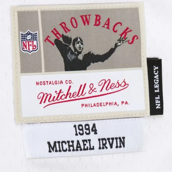 Michael irvin dallas cowboys mitchell ness 1994 alternate legacy replica jersey White XL