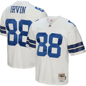 Michael irvin dallas cowboys mitchell ness legacy replica jersey White
