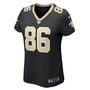 Michael jacobson new orleans saints nike womens game jersey Black M