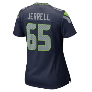 Michael jerrell seattle seahawks nike womens team game jersey College navy L