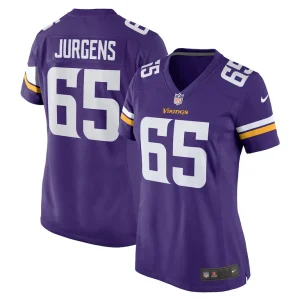 Michael jurgens minnesota vikings nike womens game jersey Purple