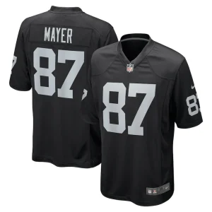 Michael mayer las vegas raiders nike game jersey Black