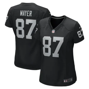 Michael mayer las vegas raiders nike womens game jersey Black