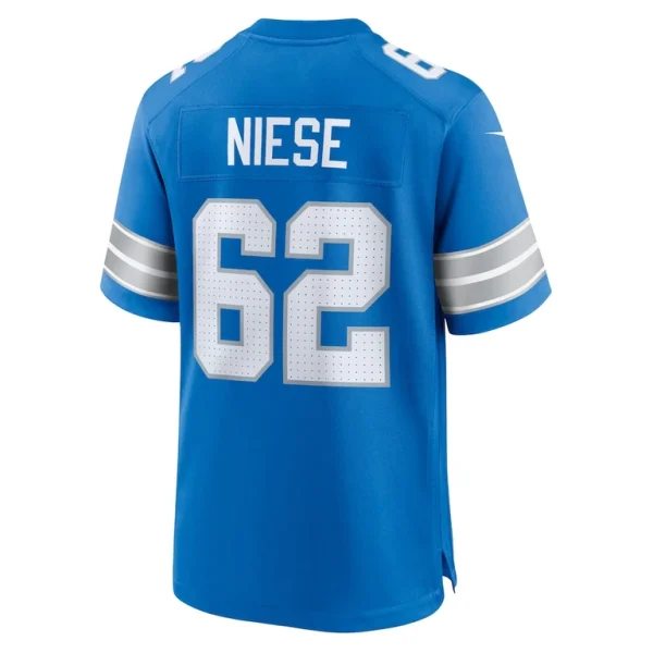 Michael niese detroit lions nike team game jersey Blue L