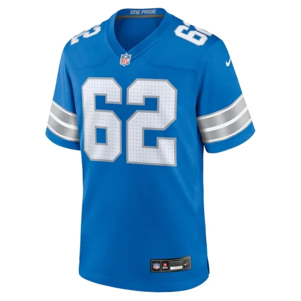 Michael niese detroit lions nike team game jersey Blue M
