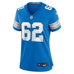 Michael niese detroit lions nike womens team game jersey Blue M