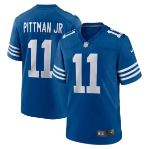 Michael pittman jr. indianapolis colts nike alternate game jersey Royal