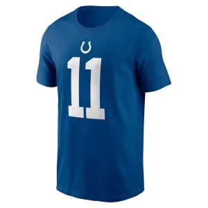 Michael pittman jr. indianapolis colts nike player name number t shirt Royal M