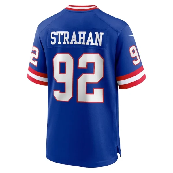 Michael strahan new york giants nike classic retired player game jersey Royal L