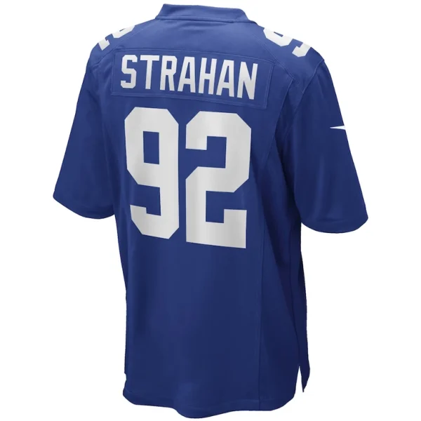 Michael strahan new york giants nike game retired player jersey Royal L
