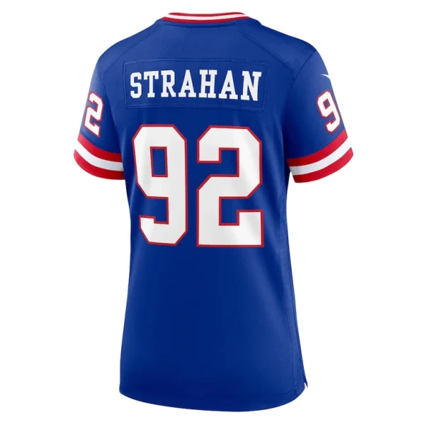 Michael strahan new york giants nike womens classic retired player game jersey Royal L