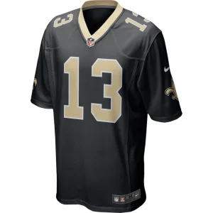 Michael thomas new orleans saints nike team color game jersey Black M