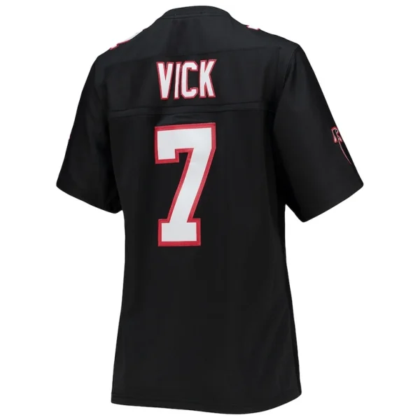 Michael vick atlanta falcons mitchell ness womens legacy replica player jersey Black L