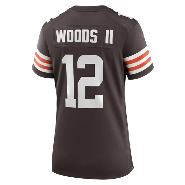 Michael woods ii cleveland browns nike womens game player jersey Brown L