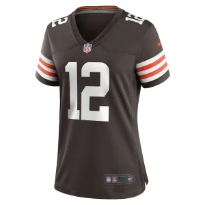 Michael woods ii cleveland browns nike womens game player jersey Brown M