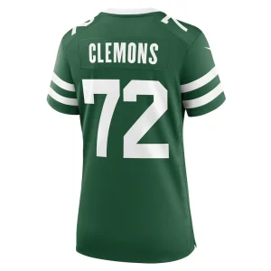 Micheal clemons new york jets nike womens team game jersey Legacy green L
