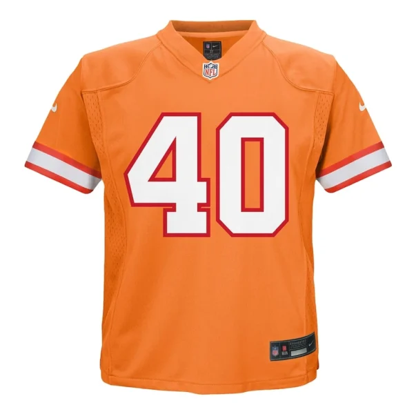 Mike alstott tampa bay buccaneers nike preschool retired player game jersey Orange 56