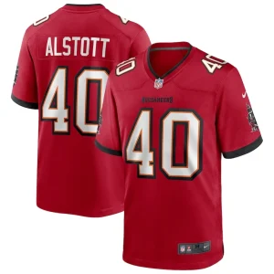 Mike alstott tampa bay buccaneers nike retired player game jersey Red