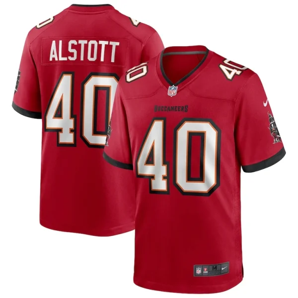 Mike alstott tampa bay buccaneers nike retired player game jersey Red