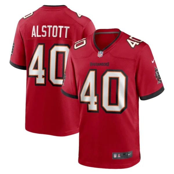 Mike alstott tampa bay buccaneers nike retired player game jersey Red