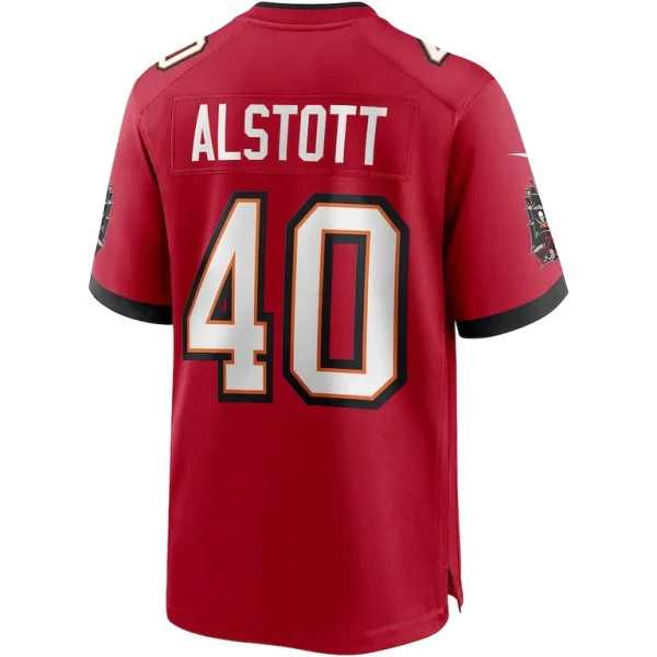 Mike alstott tampa bay buccaneers nike retired player game jersey Red L