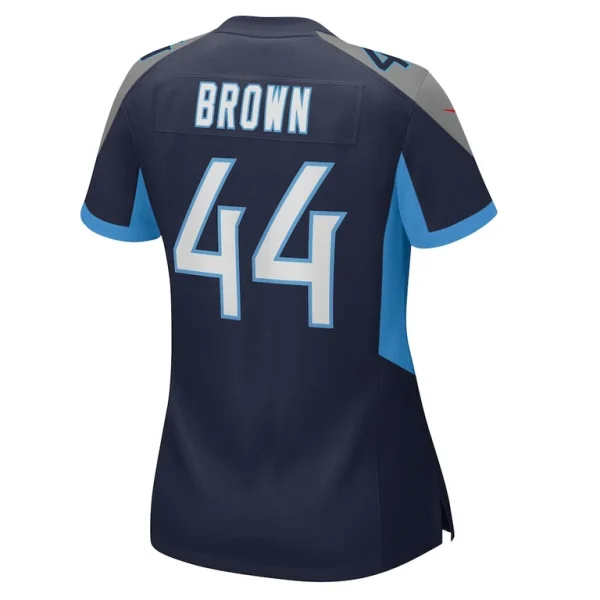 Mike brown tennessee titans nike womens game jersey Navy L