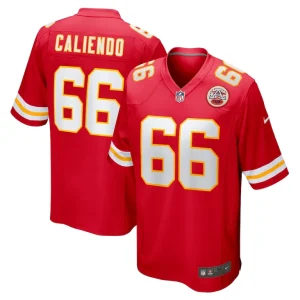 Mike caliendo kansas city chiefs nike game player jersey Red