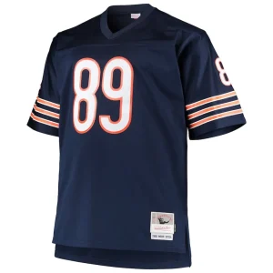 Mike ditka chicago bears mitchell ness big tall 1966 retired player replica jersey Navy 3XB