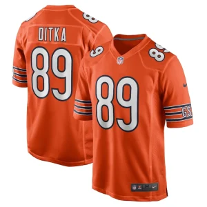 Mike ditka chicago bears nike retired player jersey Orange