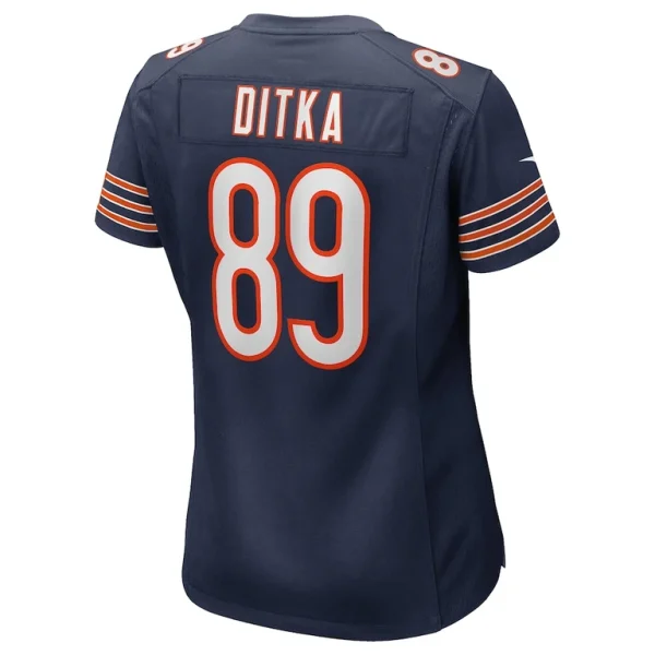 Mike ditka chicago bears nike womens game retired player jersey Navy L