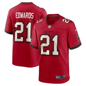 Mike edwards tampa bay buccaneers nike game jersey Red