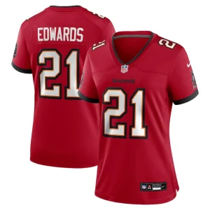 Mike edwards tampa bay buccaneers nike womens game jersey Red