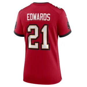 Mike edwards tampa bay buccaneers nike womens game jersey Red L