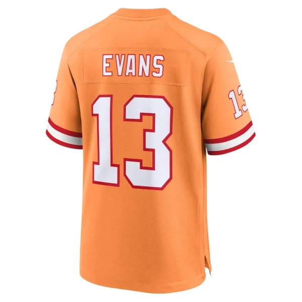 Mike evans tampa bay buccaneers nike throwback game jersey Orange L