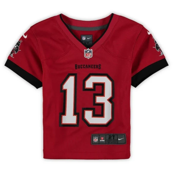 Mike evans tampa bay buccaneers nike toddler game jersey Red 3T