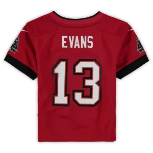 Mike evans tampa bay buccaneers nike toddler game jersey Red 4T