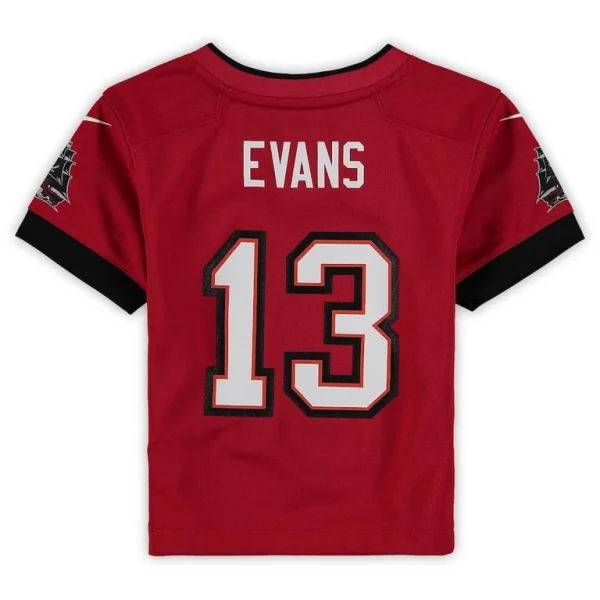 Mike evans tampa bay buccaneers nike toddler game jersey Red 4T
