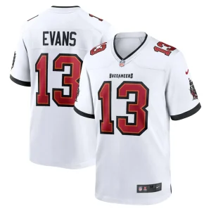 Mike evans tampa bay buccaneers nike white game jersey White
