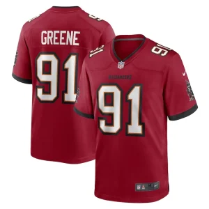 Mike greene tampa bay buccaneers nike game player jersey Red