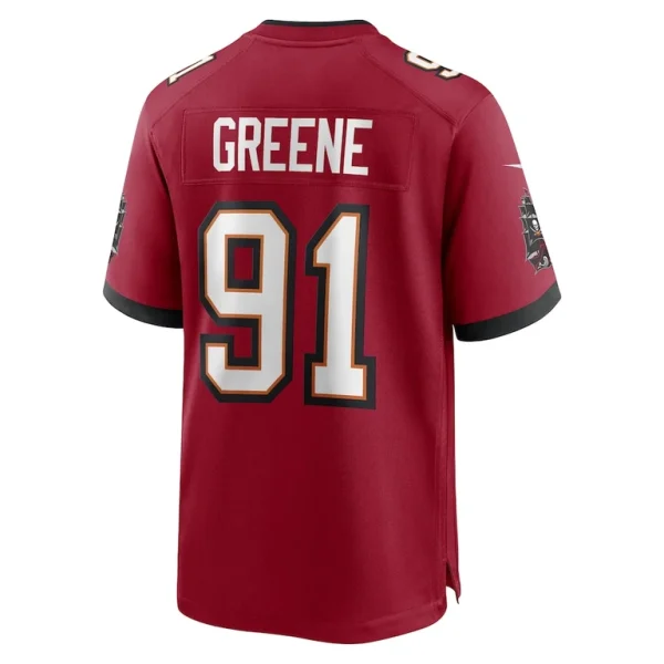 Mike greene tampa bay buccaneers nike game player jersey Red L