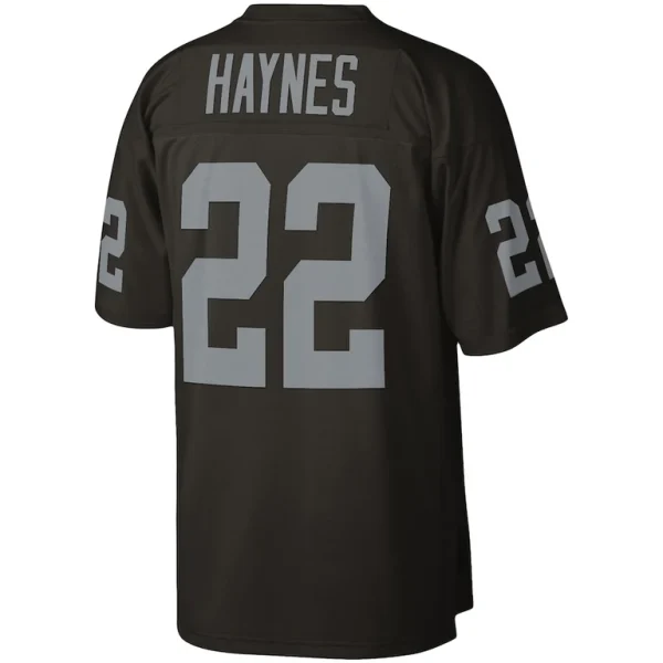 Mike haynes las vegas raiders mitchell ness legacy replica jersey Black L