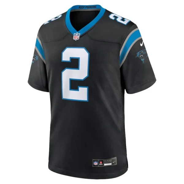 Mike jackson carolina panthers nike game jersey Black M