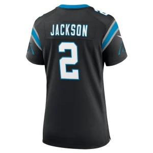 Mike jackson carolina panthers nike womens game jersey Black L