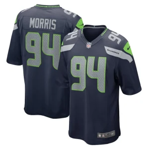 Mike morris seattle seahawks nike game jersey College navy
