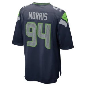 Mike morris seattle seahawks nike game jersey College navy L