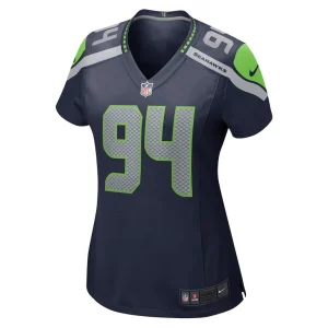 Mike morris seattle seahawks nike womens game jersey College navy M