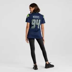Mike morris seattle seahawks nike womens team game jersey College navy 2XL