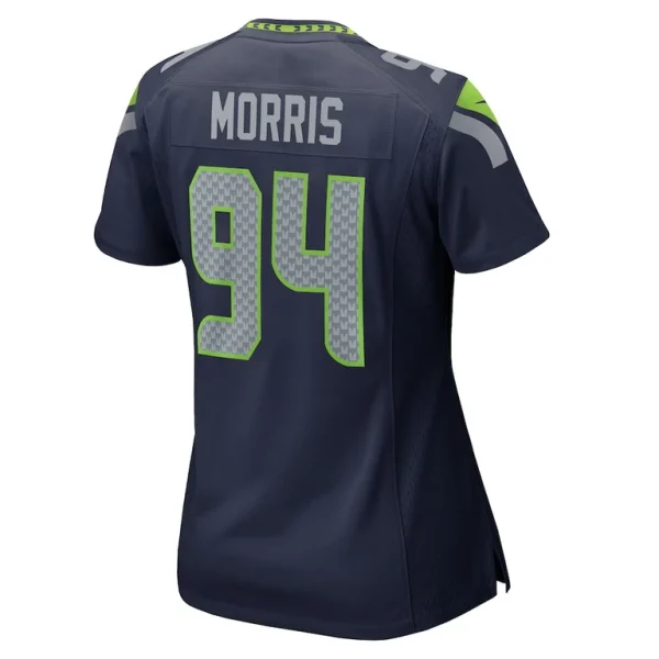 Mike morris seattle seahawks nike womens team game jersey College navy L