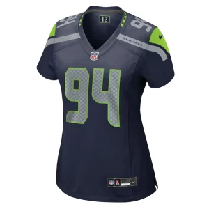 Mike morris seattle seahawks nike womens team game jersey College navy M