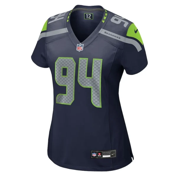 Mike morris seattle seahawks nike womens team game jersey College navy M